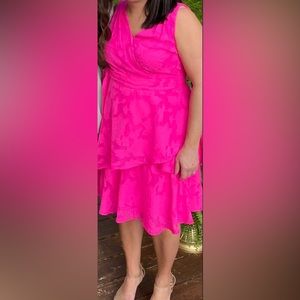 Pink dress, excellent condition! Worn once